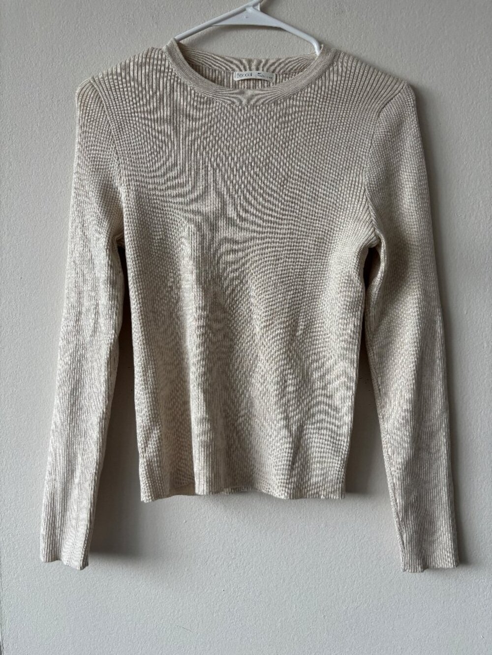 Becool Ribbed Knit Sweater - Size Large